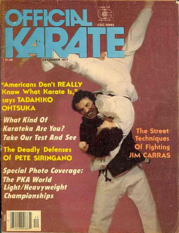 12/77 Official Karate
